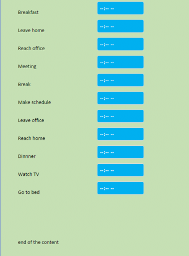 Help: Page fill color - SpreadsheetConverter